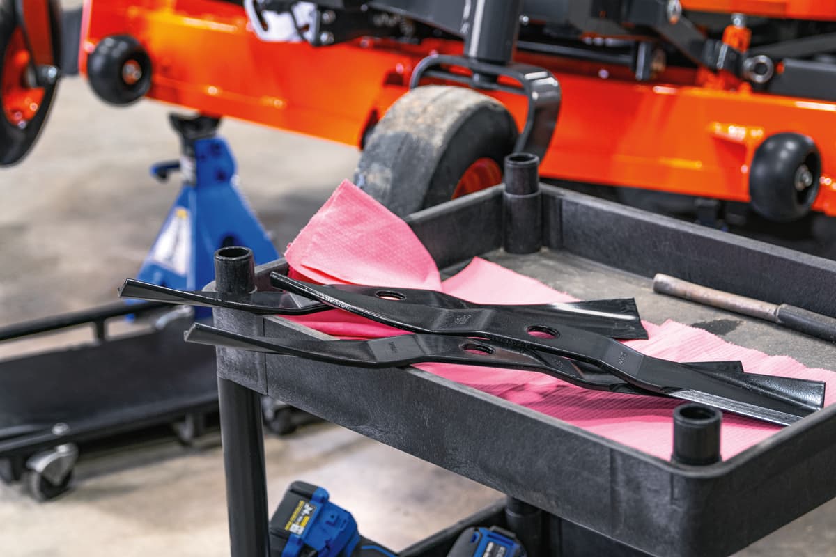Kubota mower blade replacements